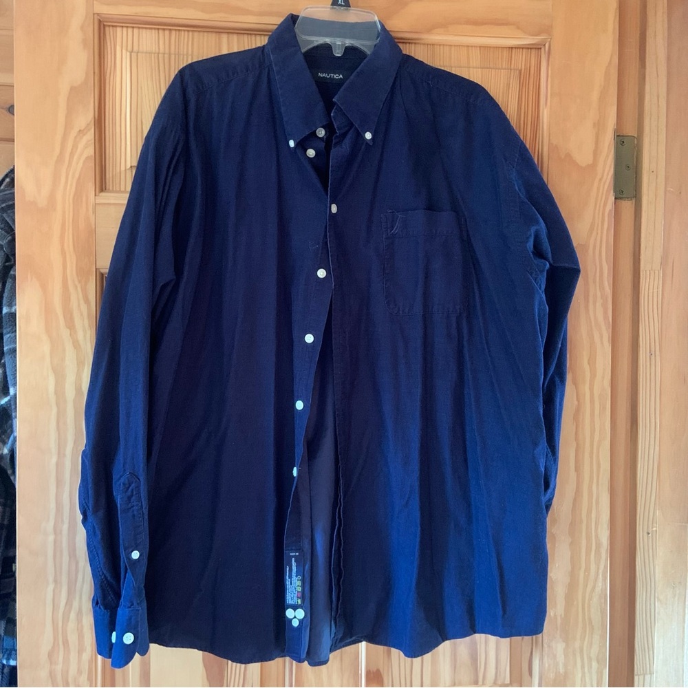 Nautica Thin Wale Corduroy Shirt